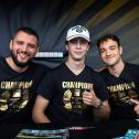 (v.l.n.r.) Pavel Lefterov, Zino-Ferret Fahlke, Danny Soufi
