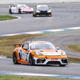 #91 Wimmer Werk Motorsport / Ivan Ekelchik / Ferdinand Winter / Porsche 718 Cayman GT4 RS CS, Hockenheimreing