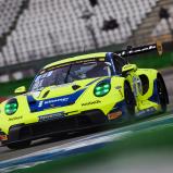 #91 Johannes Kapfinger (DEU)/Michael Kapfinger (DEU)/Team Joos by Twin Busch/Porsche 911 GT3 R, Hockenheimring