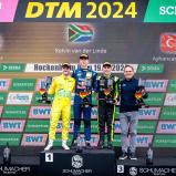 Podium DTM-Rennen 1 am Samstag