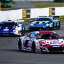 #68 Carrie Schreiner / Alain Valente / Land Motorsport / Audi R8 LMS GT3 EVO II, Hockenheimring