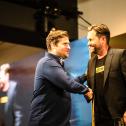 Night of the Champions: Razoon-more than Racing-Teammananger Stefan Rameseder mit Moderator Matthias Killing (v-l)