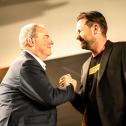 Night of the Champions: Ulrich Fritz (Geschäftsführer Haupt Racing Team) und Moderator Matthias Killing (v-l)