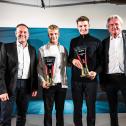 Night of the Champions: ADAC Vorstand Dr. Dieter Nirschl , Simon Birch, Leo Pichler und ADAC Ehrenpräsident Hermann Tomczyk (v-l)