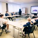 Die Zweirad-Talente beim Workshop der ADAC Stiftung Sport