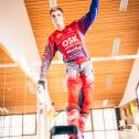 Fynn Hannemann beim Training