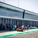 ADAC TCR Germany, Lausitzring Test, Boxengasse