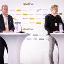 Frank Robens (Leiter Programmbereich Sport, Leiter Sportrechte & Sportmanagement, Mediengruppe RTL), Oliver Schablitzki (Senderchef NITRO), v.l.