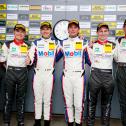 ADAC GT Masters, Oschersleben, Podest, AMG - Team Zakspeed, Luca Ludwig, Sebastian Asch, Montaplast by Land-Motorsport, Connor de Phillippi, Christopher Mies, Montaplast by Land-Motorsport, Peter Hoevenaars, Marc Basseng