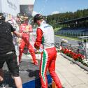ADAC Formel 4, Red Bull Ring, Joel Eriksson, Motopark, Ralf Aron, Guan Yu Zhou, Prema Powerteam, Siegerehrung