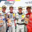 ADAC Formel 4, Red Bull Ring, Joel Eriksson, Tim Zimmermann, Marvin Dienst, Guan Yu Zhou, Podium