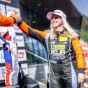 #26 Jessica Bäckman / ROJA Motorsport by ASL Lichtblau / Hyundai Veloster N TCR