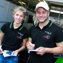 ADAC GT Masters, Lausitzring, YACO Racing, Philip Geipel, Rahel Frey