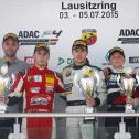 ADAC Formel 4, Lausitzring, Marvin Dienst, HTP Juniorteam, Robert Shwartzman, kfzteile24 Mücke Motorsport, Tim Zimmermann, Neuhauser Racing, Joey Mawson, Van Amersfoort Racing