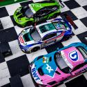 #63 / GRT Grasser Racing Team / Lamborghini Huracán GT3 Evo / Mirko Bortolotti / Albert Costa Balboa, #29 / Montaplast by Land Motorsport / Audi R8 LMS / Ricardo Feller / Christopher Mies, #22 / Mercedes-AMG Team Toksport WRT / Mercedes-AMG GT3 Evo / Luca