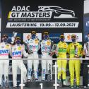 #22 / Mercedes-AMG Team Toksport WRT / Mercedes-AMG GT3 Evo / Luca Stolz / Maro Engel, #13 / Team Zakspeed Mobil Krankenkasse Racing / Mercedes-AMG GT3 Evo / Igor Waliłko / Jules Gounon, #70 / Mann-Filter Team Landgraf – HTP/WWR / Mercedes-AMG GT3 Evo / R