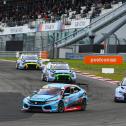 ADAC TCR Germany, Nürburgring, Profi-Car Team Honda ADAC Sachsen, Mike Halder, Hyundai Team Engstler, Theo Coicaud