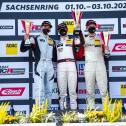 Podium Honda Junior Challenge nach Rennen 1