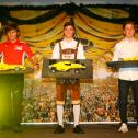 ADAC Formel 4, Meisterfeier, Enzo Fittipaldi, Lirim Zendeli, Liam Lawson (v.l.n.r.)