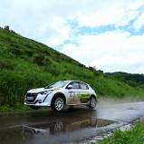 #13	T. Kässer - S. Schneeweiß / Peugeot 208 Rally4 (RC4)