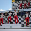 ADAC Rallye Deutschland, Toyota Gazoo Racing WRT, Sebastian Marschall, Kris Meeke, Martin Järveoja, Ott Tänak, Miikka Anttila, Jari-Matti Latvala, Podium