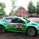 Will Zeltner wichtige Punkte entreißen: Mark Wallenwein im Skoda Fabia R5