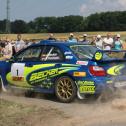 Jan Becker gewinnt im Subaru Impreza  den Sekundenkampf beim Masterslauf in Niedersachsen