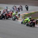 Start Sprintrennen Samstag: #72 Marco Bezzecchi / Aprilia Racing / Aprilia, Sachsenring