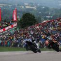 #73 Alex Marquez / BK8 Gresini Racing MotoGP / Ducati und #33 Brad Binder / Red Bull KTM Factory Racing / KTM, Sachsenring