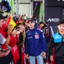 #88 Miguel Oliveira / Prima Pramac Yamaha MotoGP / Yamaha und #79 Ai Ogura / Trackhouse MotoGP Team / Aprilia, Sachsenring