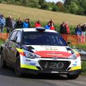 Gelungene Premiere: René Mandel im Hyundai i20 R5