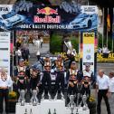 ADAC Rallye Deutschland, Jari-Matti Latvala, Miikka Anttila, Sebastien Ogier, Julien Ingrassia, Andreas Mikkelsen, Ola Fløene, Porta Nigra, Volkswagen Motorsport