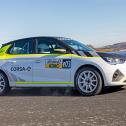 Vier Corsa-e waren beim Test im Einsatz