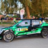 #4 O. Bliss / J. Simon / Skoda Fabia R5 (RC2)  / ADAC Ostsee-Rallye