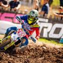 Edvards Bidzans möchte den Titel im ADAC MX Junior Cup 85 vorzeitig feiern