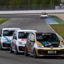  Leon Arndt, hier vor Julian Konrad und Cedric Fuchs, ist einer der Titelfavoriten im ADAC Tourenwagen Junior Cup (Foto: ADAC Tourenwagen Junior Cup)