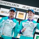 Oscar Tunjo und Julien Apothéloz feiern ihren Sieg