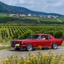 Das drittplatzierte Team war in einem Ford Mustang unterwegs