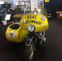 Am Stand des ADAC zu sehen: Ein originales ADAC Straßenwachtgespann von 1954