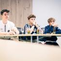 Rocco Sessler, Jonathan Frank und Fynn Kratochwil