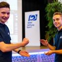 ADAC Stiftung Sport Einführungsseminar 2020, Bad Endorf, Förderpiloten (v.l.) Luci Trefz und Jan Philipp Springob