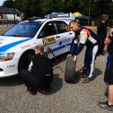 #24 Steven Gisch / Kevin Lennartz / Mitsubishi EVO 9 RS / NC 1, ADAC Saarland-Pfalz Rallye
