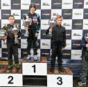 Siegerpodium ADAC Kart Rookies K2