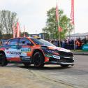 #4	D. Rostek - S. Kopczyk / Skoda Fabia RS Rally2 (RC2) / ADAC Actronics Rallye Sulingen