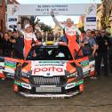 #4	D. Rostek - S. Kopczyk / Skoda Fabia RS Rally2 (RC2) / ADAC Actronics Rallye Sulingen