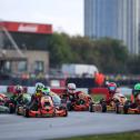 Super Heat der Mini fand auf nasser Strecke statt
