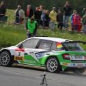 Gelungene Premiere ohne Happy End: Fabian Kreim im Skoda Fabia R5