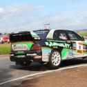 Starker Auftritt beim Heimspiel: Raphael Ramonat im Mitsubishi Lancer