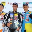 ADAC Junior Cup, Schleiz, Podest, Arnaud Friedrich, Stéphane Frossard, Christian Stange