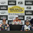 ADAC Rallye Deutschland, Thierry Neuville, Hyundai Motorsport, Mads Östberg, Citroen Total Abu Dhabi WRT, Sebastien Ogier, Volkswagen Motorsport, Elfyn Evans, M-Sport WRT